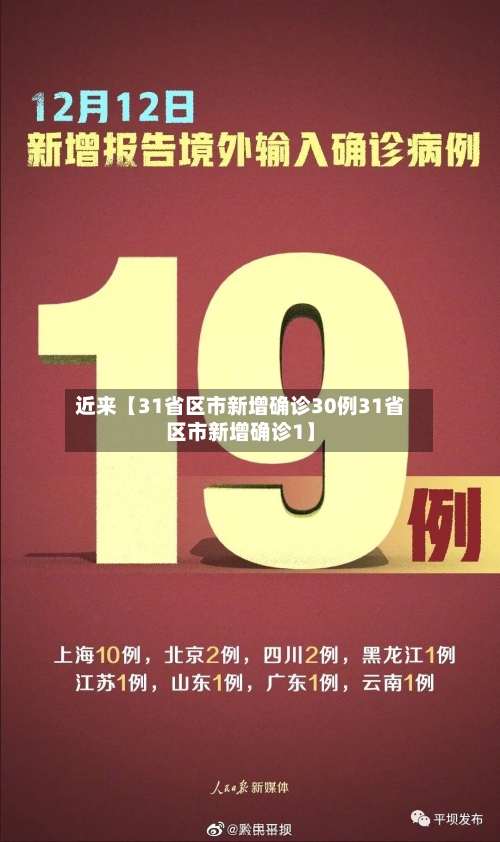 近来【31省区市新增确诊30例31省区市新增确诊1】-第2张图片